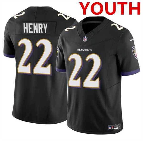 Youth Baltimore Ravens #22 Derrick Henry Black 2023 F.U.S.E. Jersey Dzhi,We sell and wholesale Youth Baltimore Ravens #22 Derrick Henry Black 2023 F.U.S.E. Jersey Dzhi on line form chian!